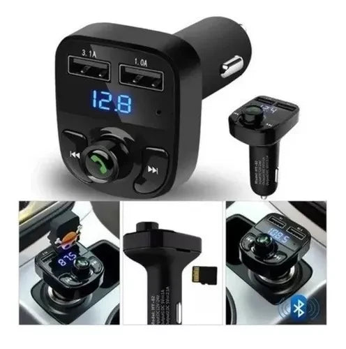 Transmisor FM para carro bluetooth X8