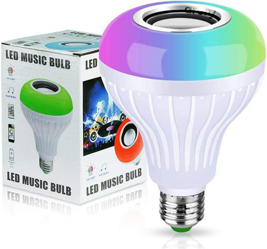 Bombillo Parlante Led Bluetooth Multicol