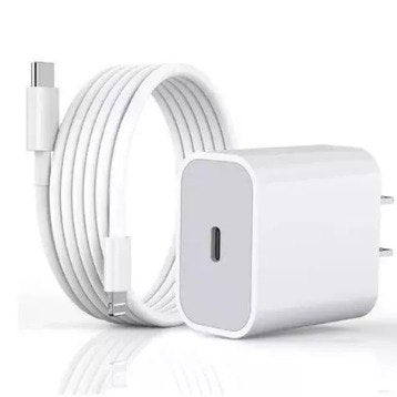 Cargador iPhone 13 Apple/25w + Cable 1Me