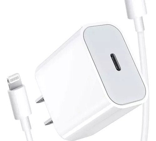 Cargador iPhone 13 Apple/25w + Cable 1Me